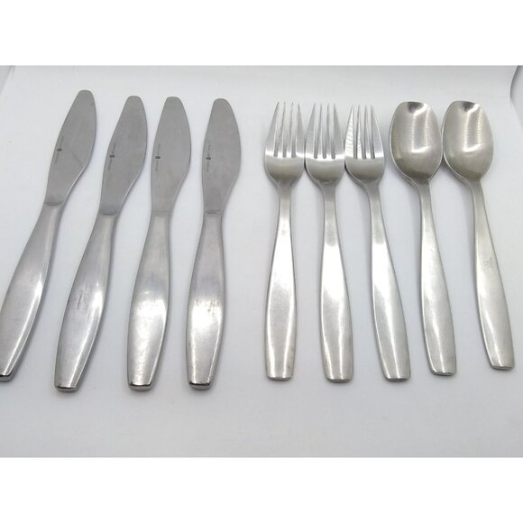Gourmet Settings Silverware Non Stop Collection Flatware 9 Pieces Total - Picture 3 of 12
